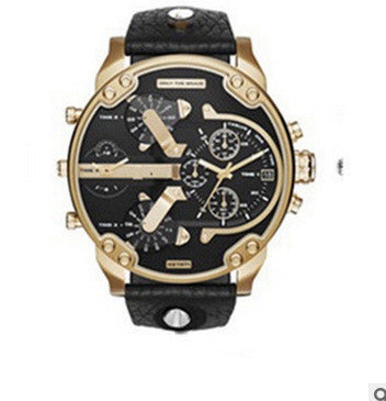 Luxury Sport Stainless Steel Big Dial Wrist Quartz Watch