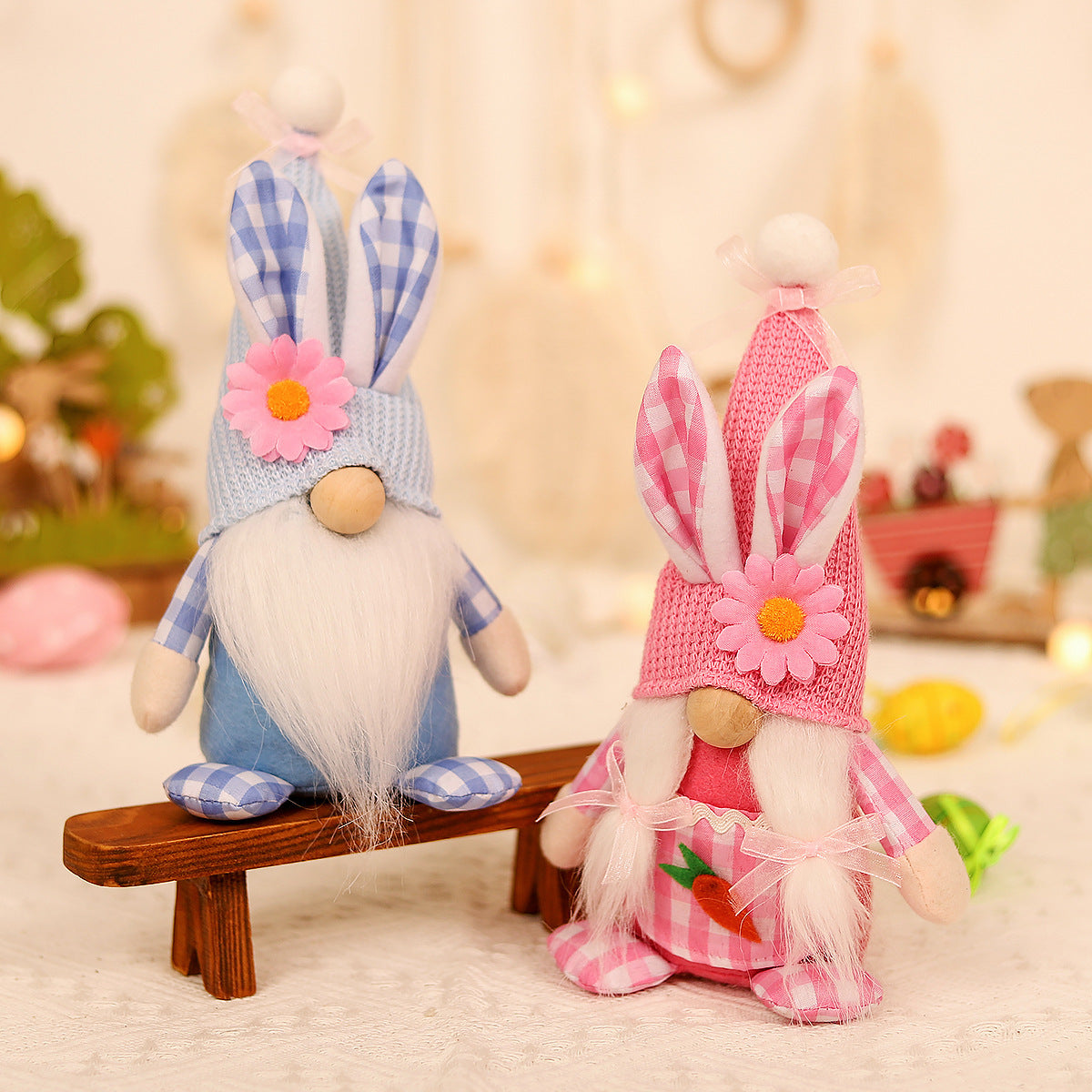Easter Decorations Doll Knitted Rabbit Decoration