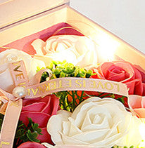Creative Soap Rose Flower Love Gift Box