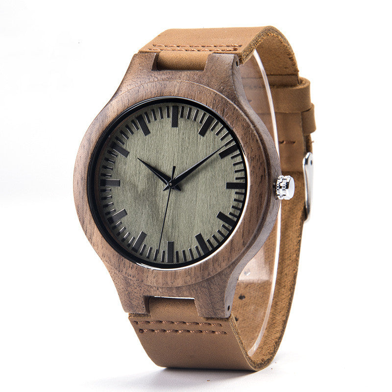 Camel Style Natural Wooden Watch
