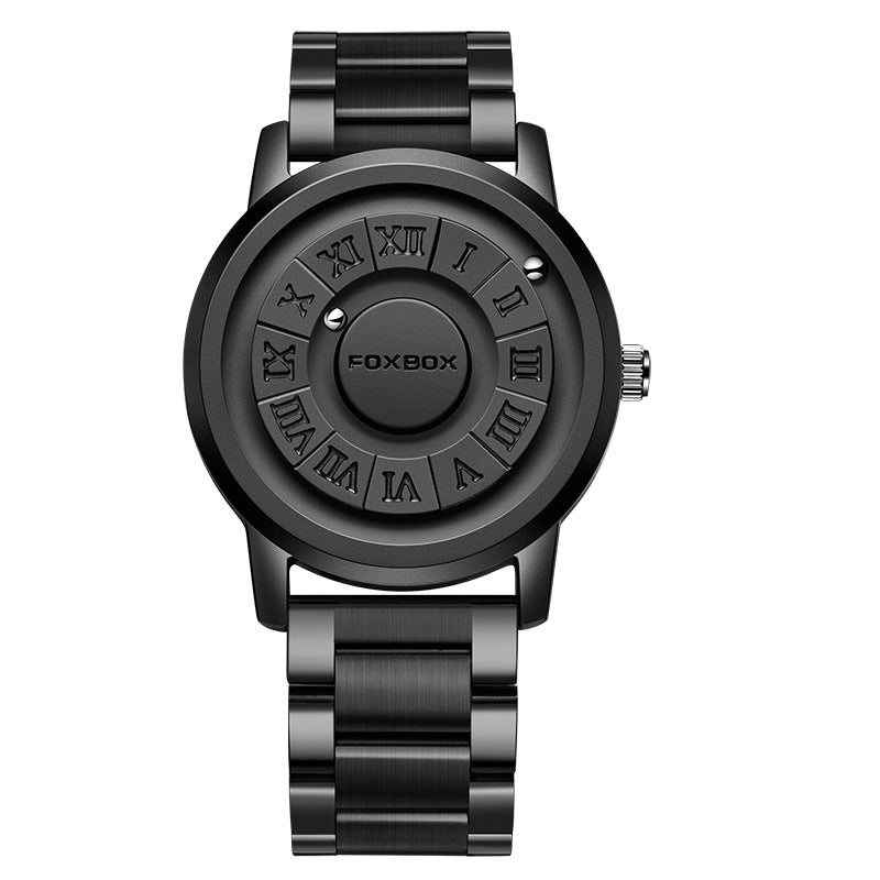 Men's Black Magnetic Suspension Technology watch