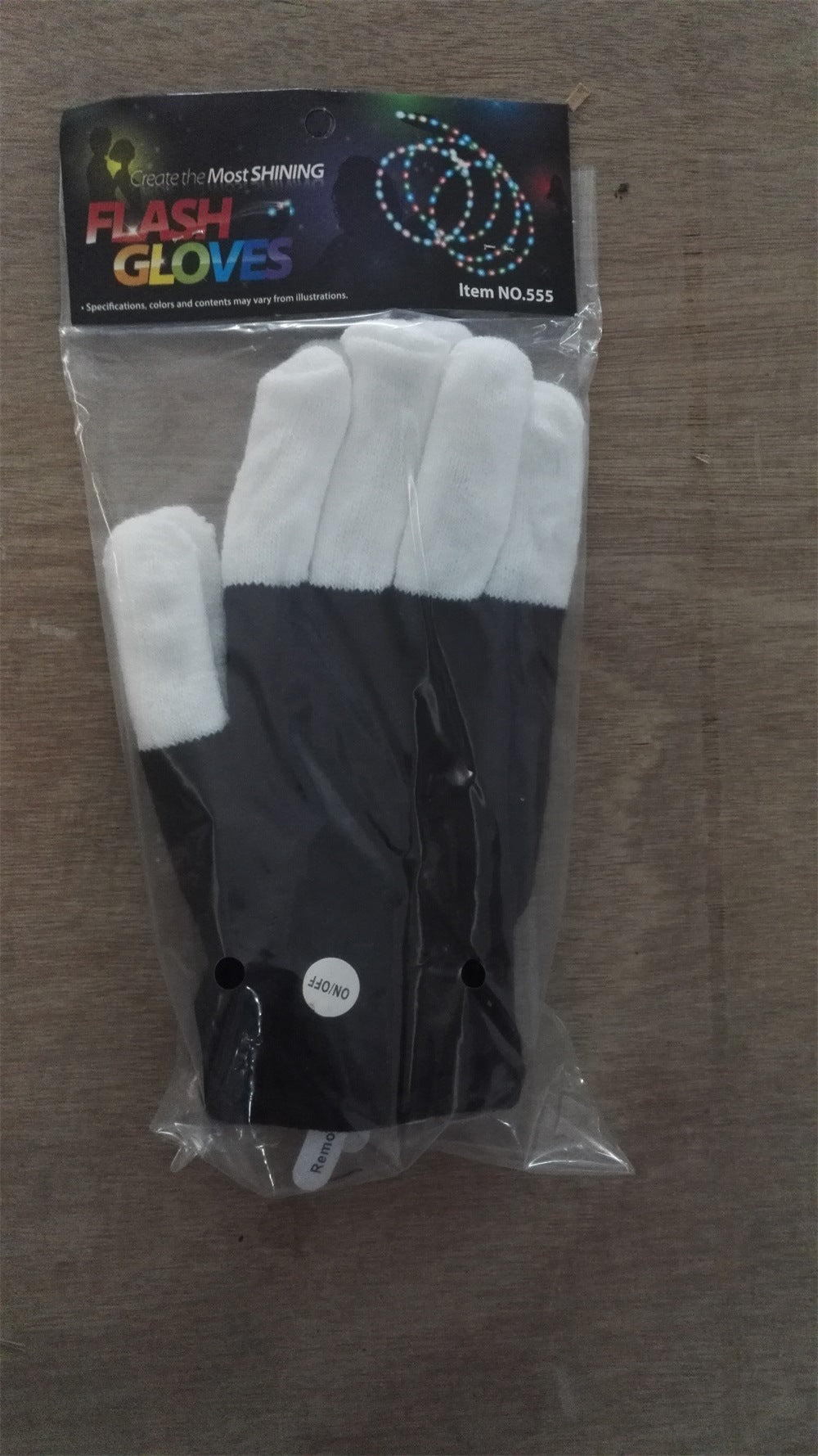 LED Rainbow Glowing Gloves