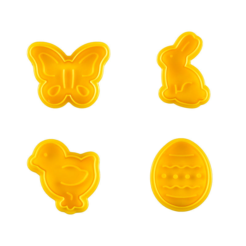 3D Cartoon Easter Series Biscuit Die