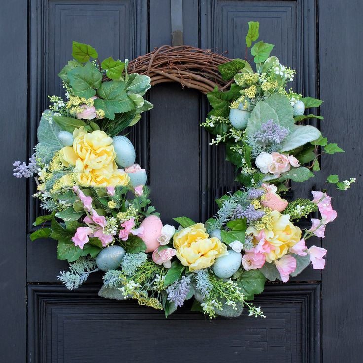 Home Fashion Easter Wreath/Decorative Hanging Ornament