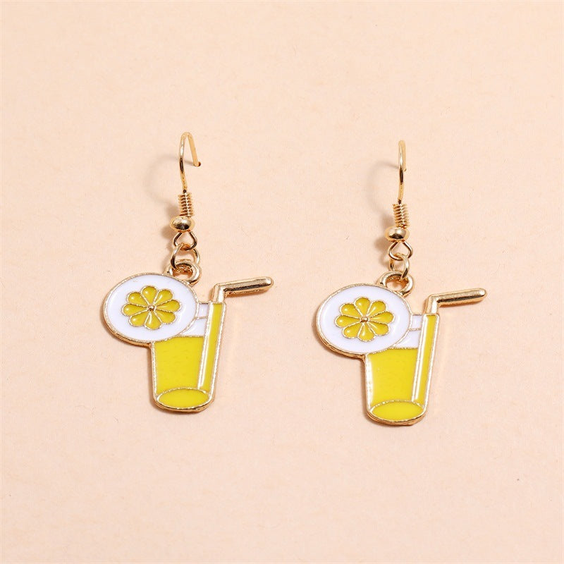 Summer Personality Fruit Earrings