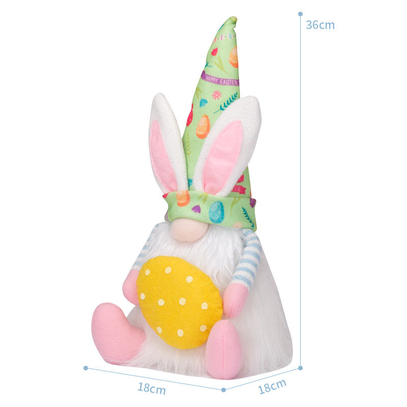 Easter Bunny Faceless Doll Doll Decoration Small Gift