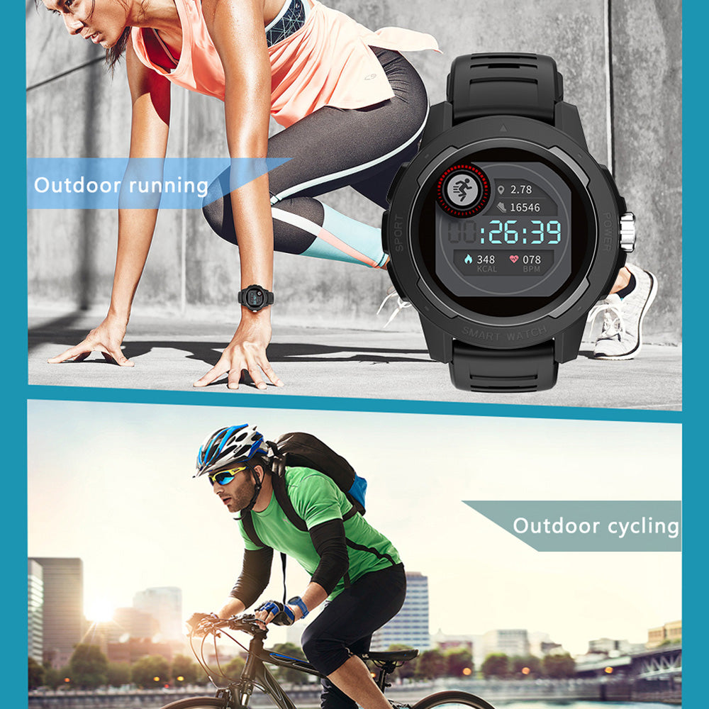 HT6 Sedentary Reminder Smart Watch with Bluetooth & Music