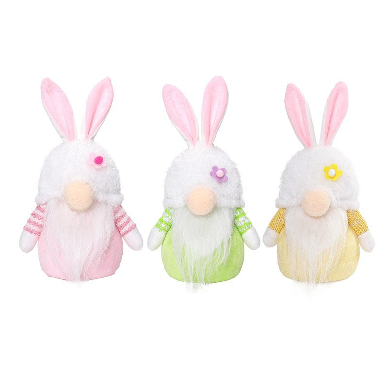 Luminous Easter Rabbit Faceless Baby Doll