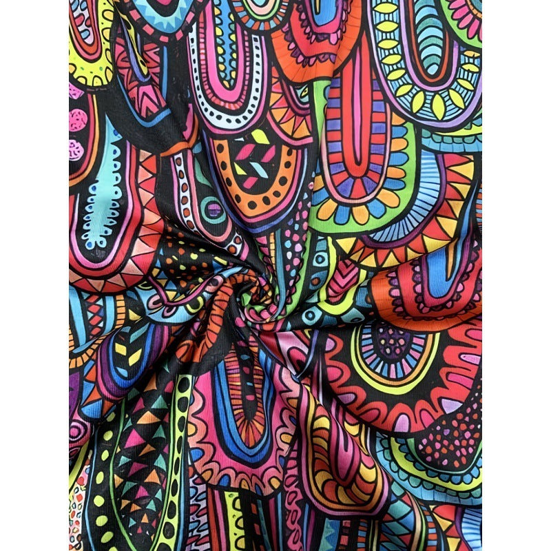 Sleeveless Women's Printed Loose Jumpsuit