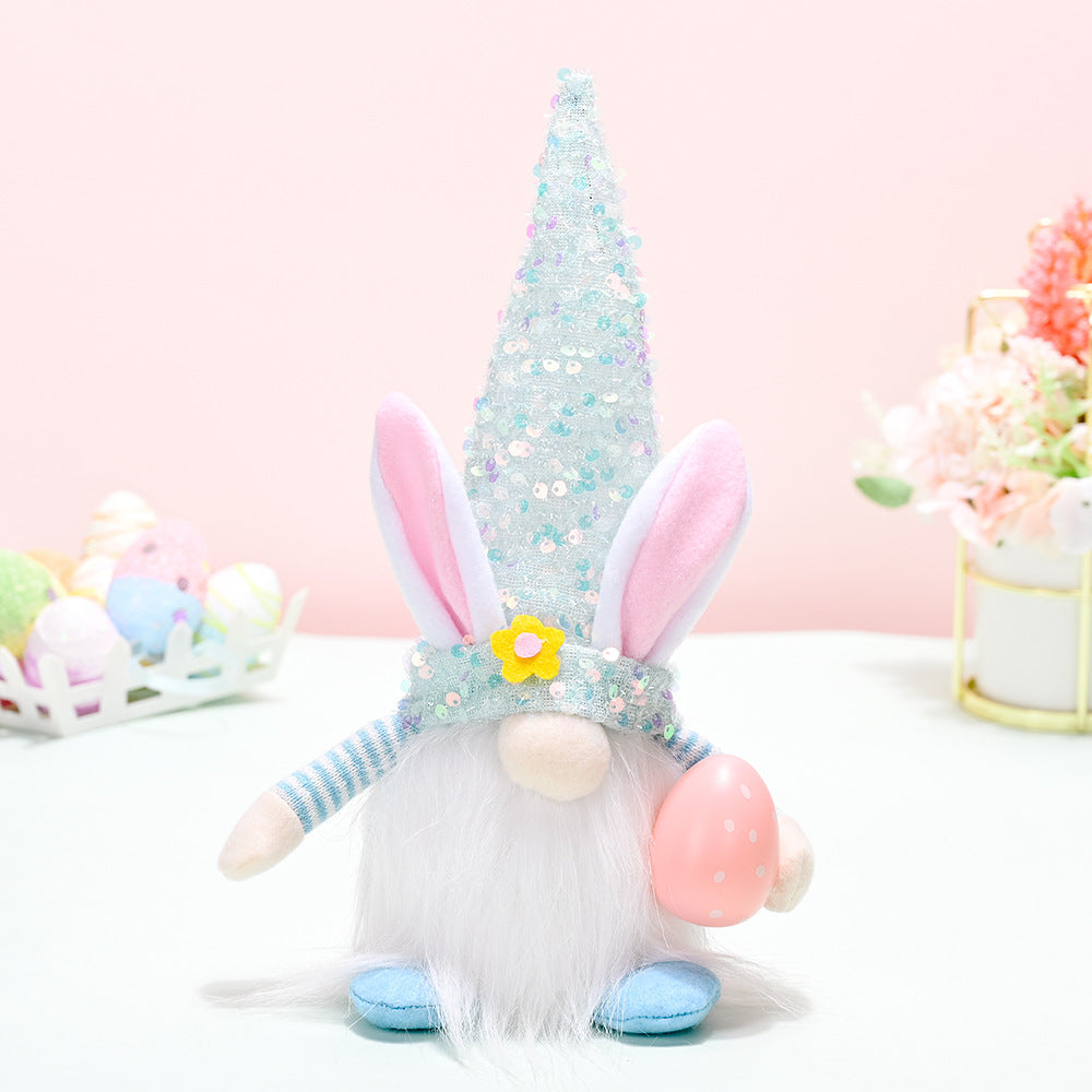 Easter Ornament With Light Chip Hat Without Face